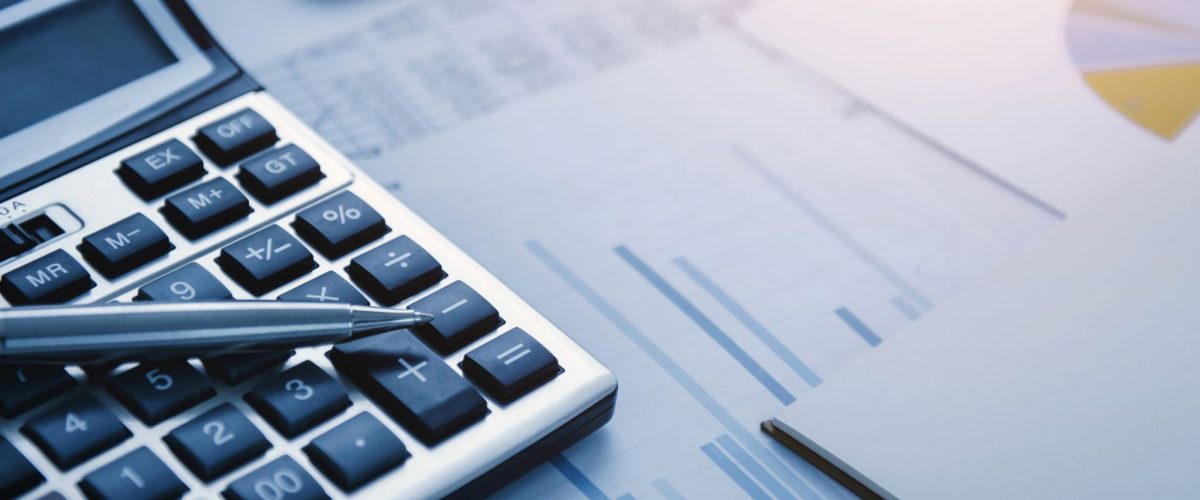 Image of a calculator and graphs